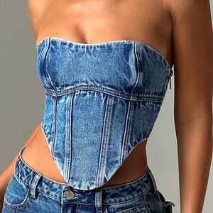 Babyboo Denim Corset